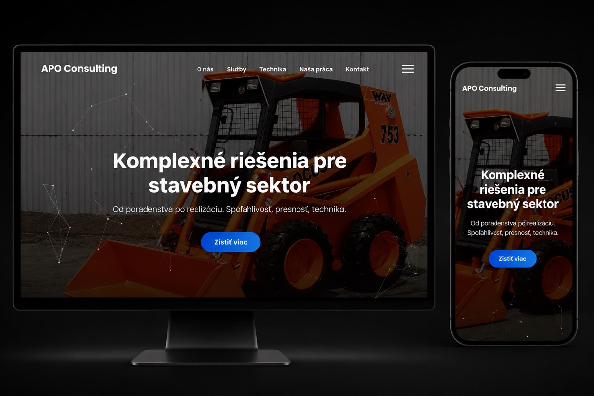 APO CONSULTING - firemný web