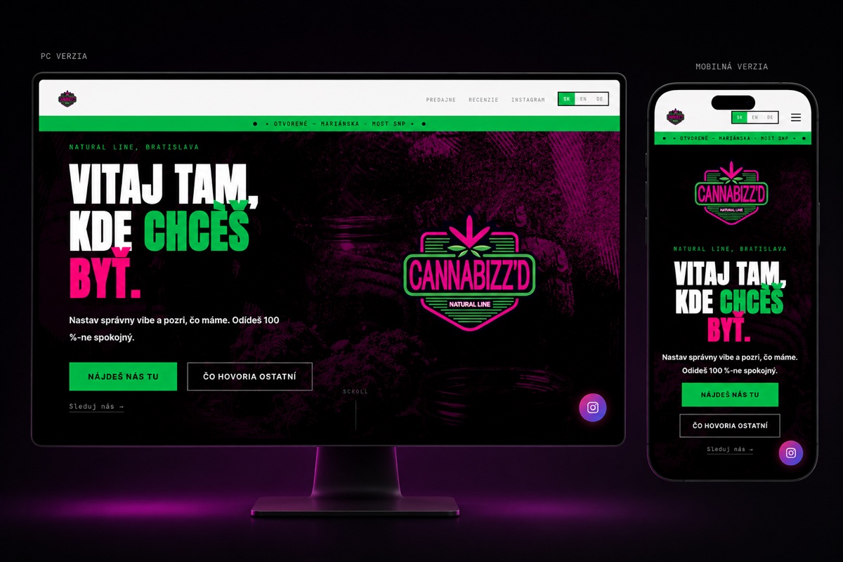 CANNABIZZD - e-shop a vernostná aplikácia